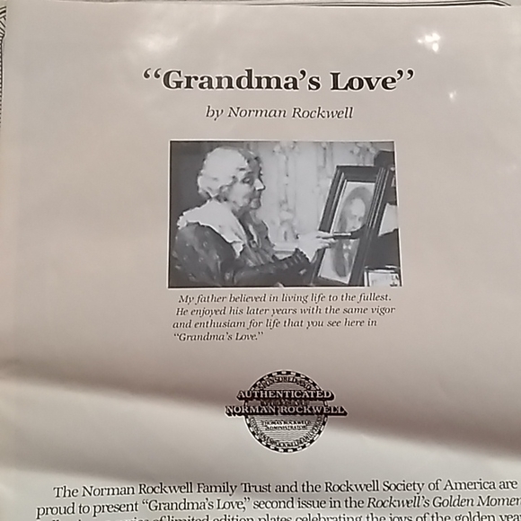 Norman Rockwell collector's plate by Knowles with certificate and box - Picture 5 of 7